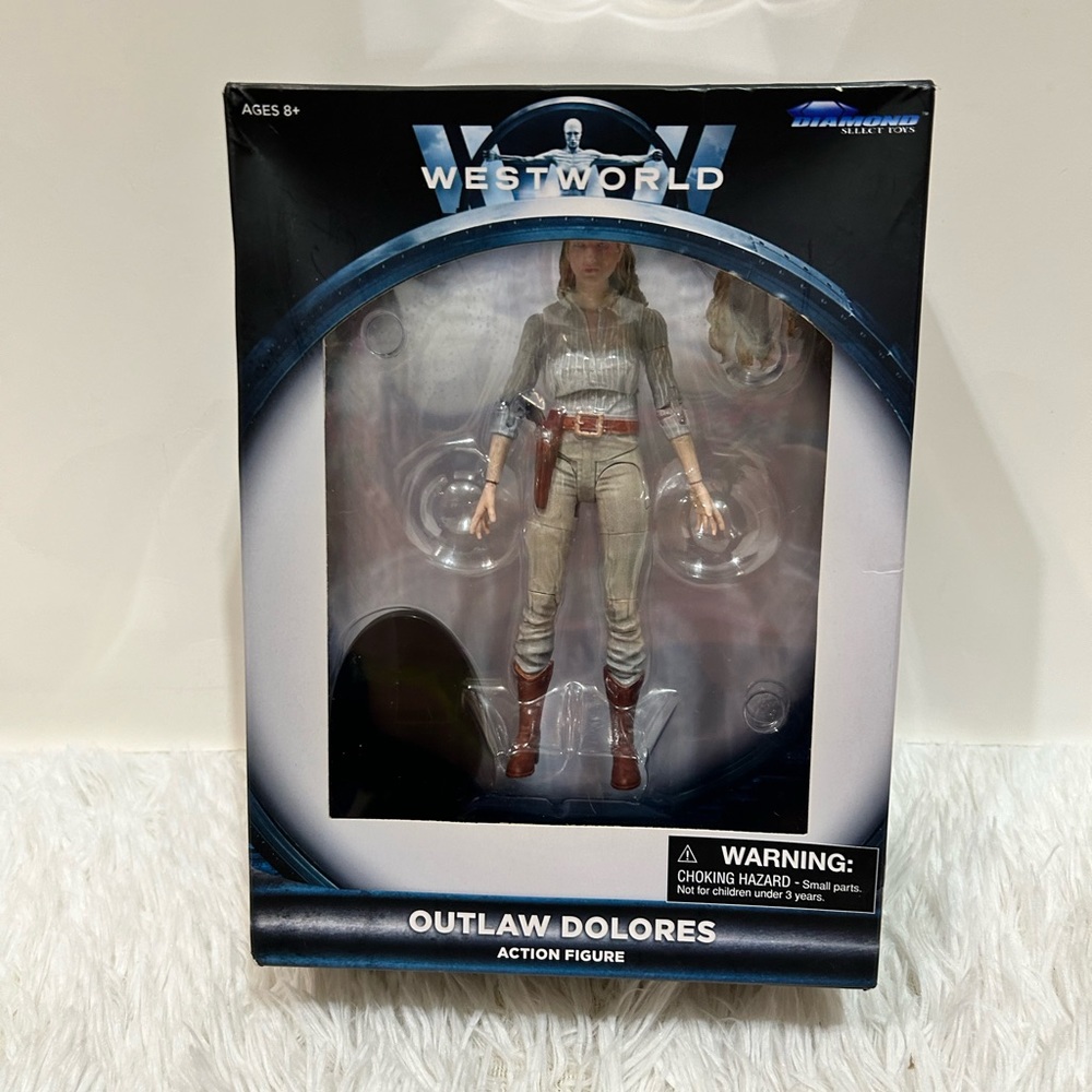 OUTLAW DOLORES ABERNATHY Westworld 7” Female Action Figure Diamond   New
